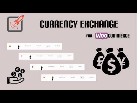 WOOCOMMERCE CURRENCY EXCHANGE