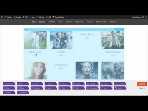 Themify - Parallax Homepage Video Tutorial (Old)