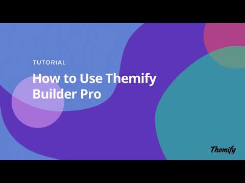 Themify&#039;s Builder Pro - A WordPress Theme Builder