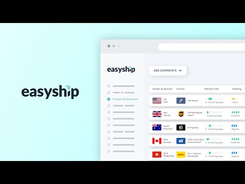 Get Started with Easyship