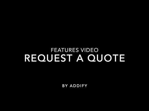 WooCommerce Request a Quote - Version 1