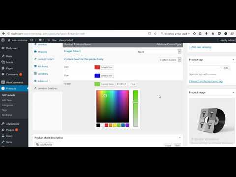 How to Create WooCommerce variation swatches on a specific product or custom attribute