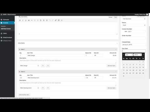 Sliced Invoices - Quick Invoice Example