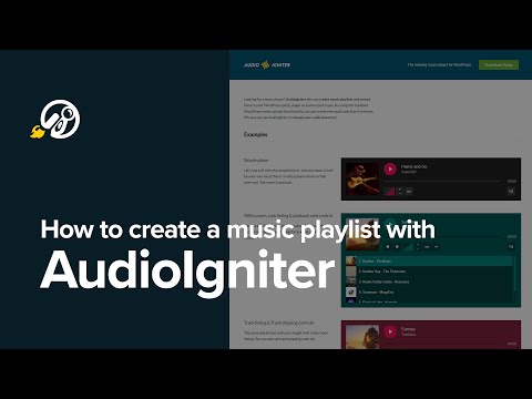 How to Add Audio Player in WordPress with AudioIgniter WordPress plugin