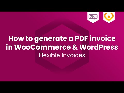 How to generate a PDF invoice in WooCommerce &amp; WordPress [free plugin]