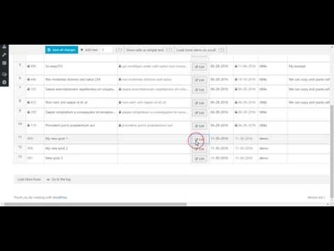 How to edit WordPress Posts and Pages using a Spreadsheet - FREE