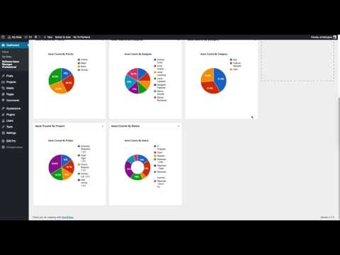 Software Issue Manager Pro WordPress Plugin - Dashboards
