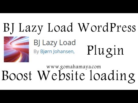 BJ Lazy Load WordPress Plugin | Increase Your Website Speed 2019