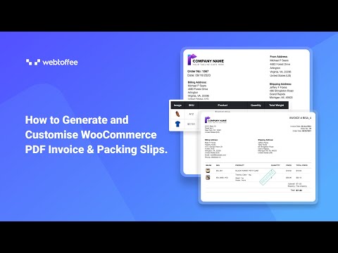 WooCommerce PDF Invoice and Packing Slips: How to Generate and Customize [Using a Plugin]