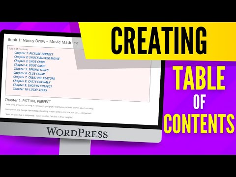 How to create a Table of Contents for your WordPress pages