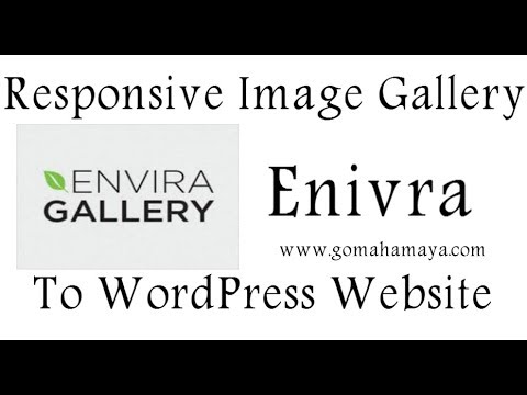 How To Add Responsive Image Gallery To WordPress Website