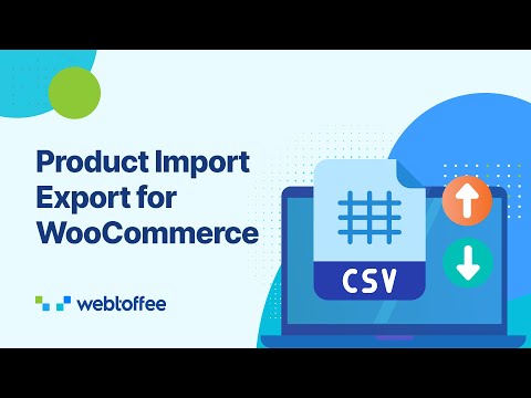 Import and Export WooCommerce Products - WordPress plugin (free)