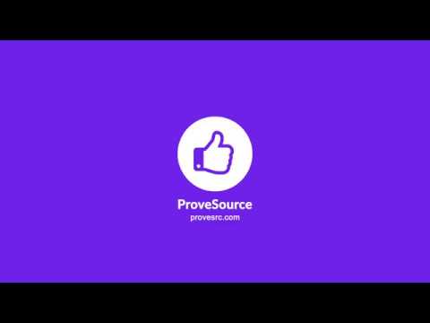 ProveSource - Skyrocket Your Conversions with Social Proof