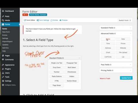 Set up a contact form on your WordPress site in less than 2 minutes with Gravity Forms
