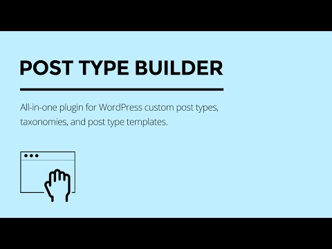 Quick Overview: Themify Post Type Builder