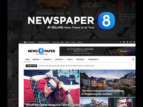 Newspaper 8 - The Best Premium News WordPress Theme by tagDiv