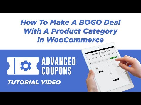 How To Make A BOGO Deal With A Product Category In WooCommerce