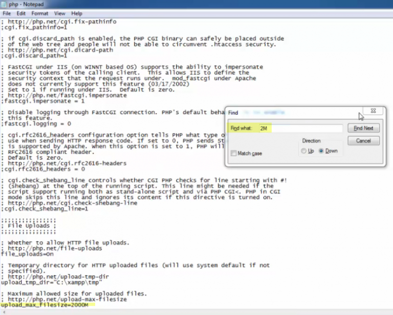 post content-length of bytes exceeds the limit wordpress