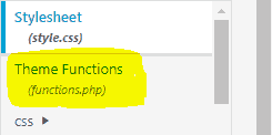 Function.php file in WordPress