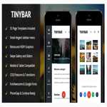 Tinybar Mobile Mobile Template