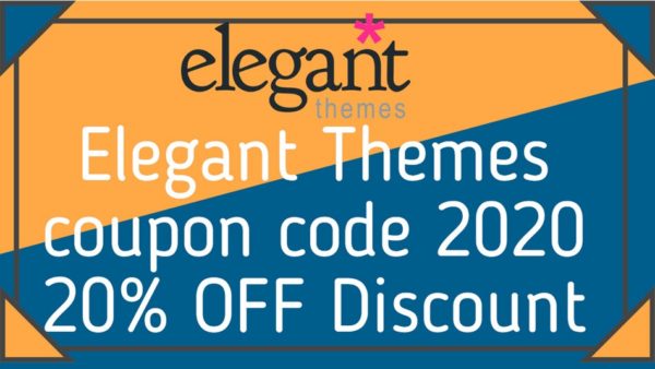 Elegant Themes coupon code 2020 OFF Discount