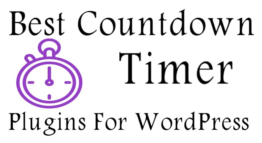 11 Best Countdown Plugins For Wordpress 2019 Gomahamaya
