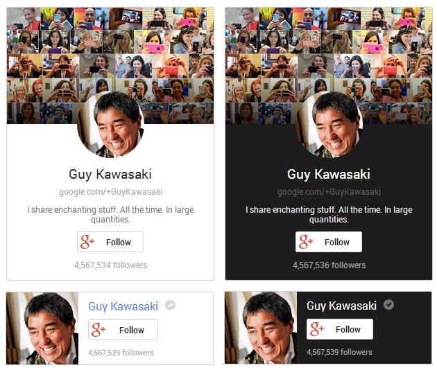 New Google Plus Badge Widget_Screenshot