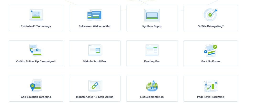 Optinmonster feature