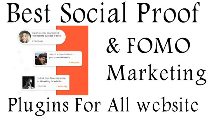 10 Best Social Proof Fomo Marketing Plugins For All Platform 2021 10 Best Social Proof Fomo Marketing Plugins For All Platform 2021