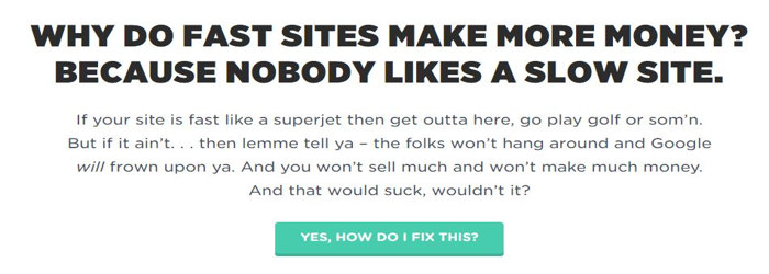 WHY DO FAST SITES MAKE MORE MONEY BECAUSE NOBODY LIKES A SLOW SITE