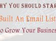 Why You Should Start Building An Email List To Grow Your Business