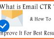 What is Email CTR And How to Improve It For Best Result 