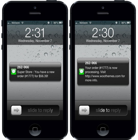 Twilio SMS notifications_Plugin_Screenshot