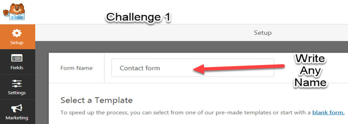 Wpforms add forms name