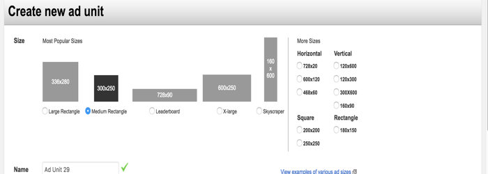 Media net ads Types