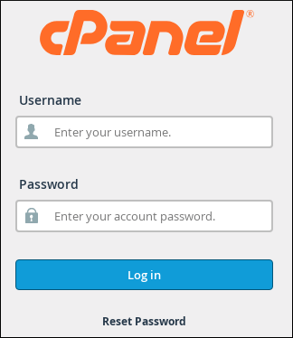 cpanel login