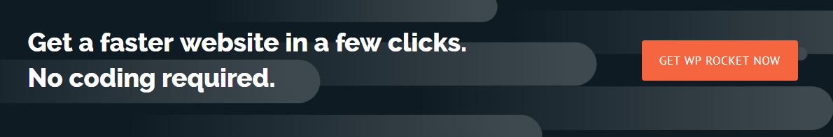 Get a faster website in a few clicks wp rocket
