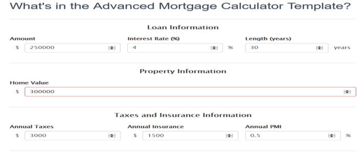 Mortgage Calculator 1