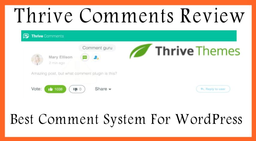 Thrive Comments Review Best Comment System For WordPress