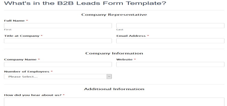 b2b template