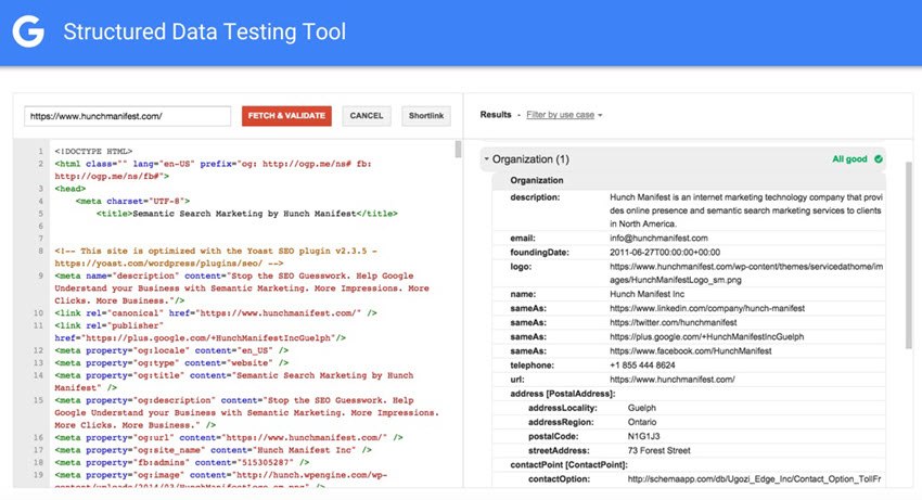 schema strcuture data testing tool