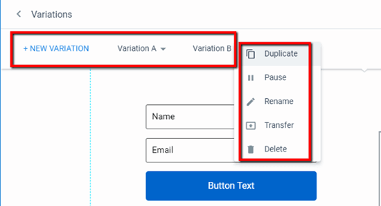 Instapage ab Testing Tools