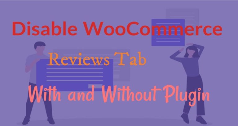 Disable WooCommerce Reviews Tab