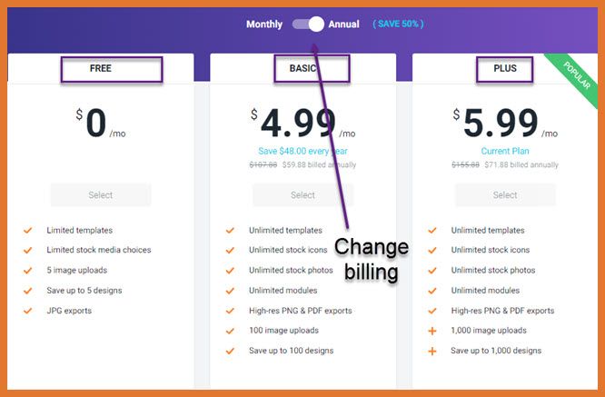 designcap pricing