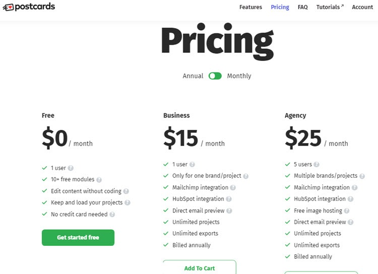 designmondo postcard pricing