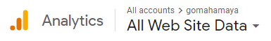 all web sites data in google analytics