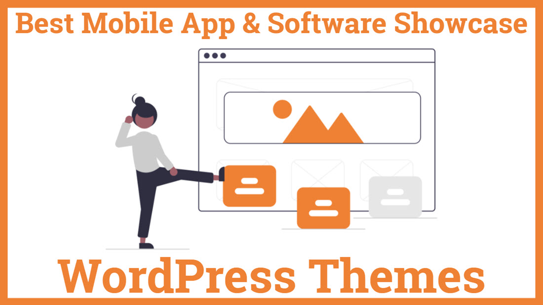 Best Mobile App, Software Showcase and Landing Page WordPress Themes