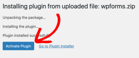 install and activate WPForms plugin