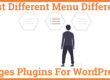 Best Different Menu Different Pages WordPress Plugin