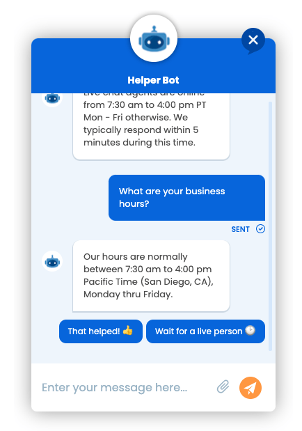 Dramatically Reduce Support Time By Setting Up A Helper Chat Bot